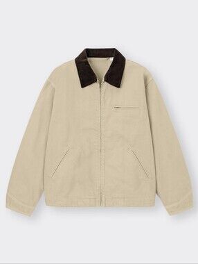 GU Washed Cotton Work Jacket